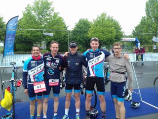 Edouard, Baptiste, Victor, Grégory et François